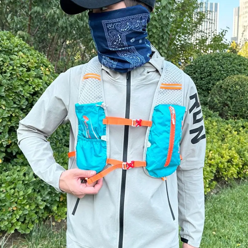 Waterproof Reflective Running Vest Pack Adjustable Multifunctional Running Hydration Vest Bag Breathable Convenient