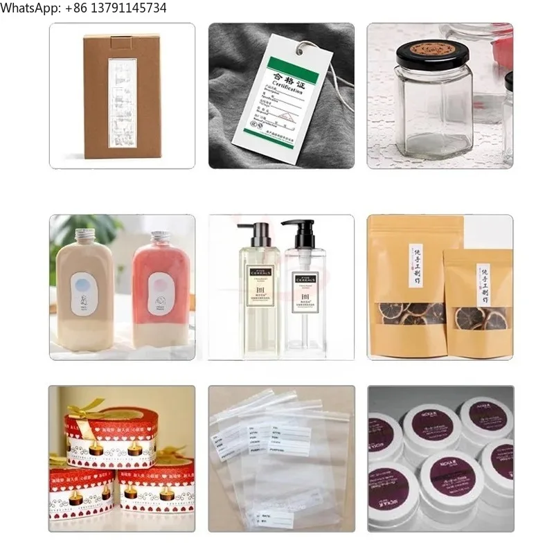2in1 Flat/Round Bottles Labeling Machine LY-140 Fully Automatic Line Labeler Packaging Equipment Sticker  Label Counting Tools