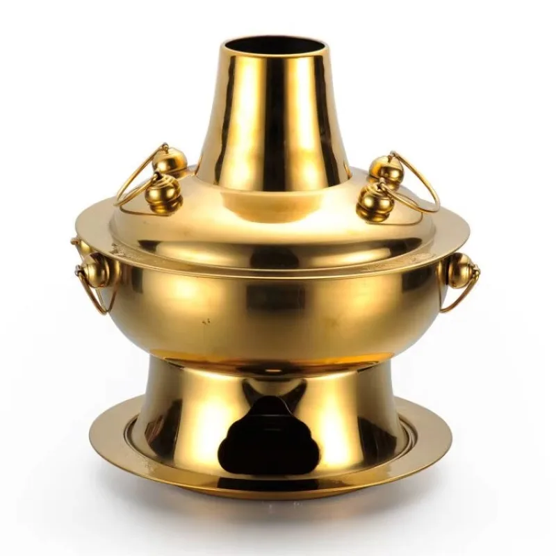 

stainless steel Chinese charcoal induction cooker picnic base shabu-shabu