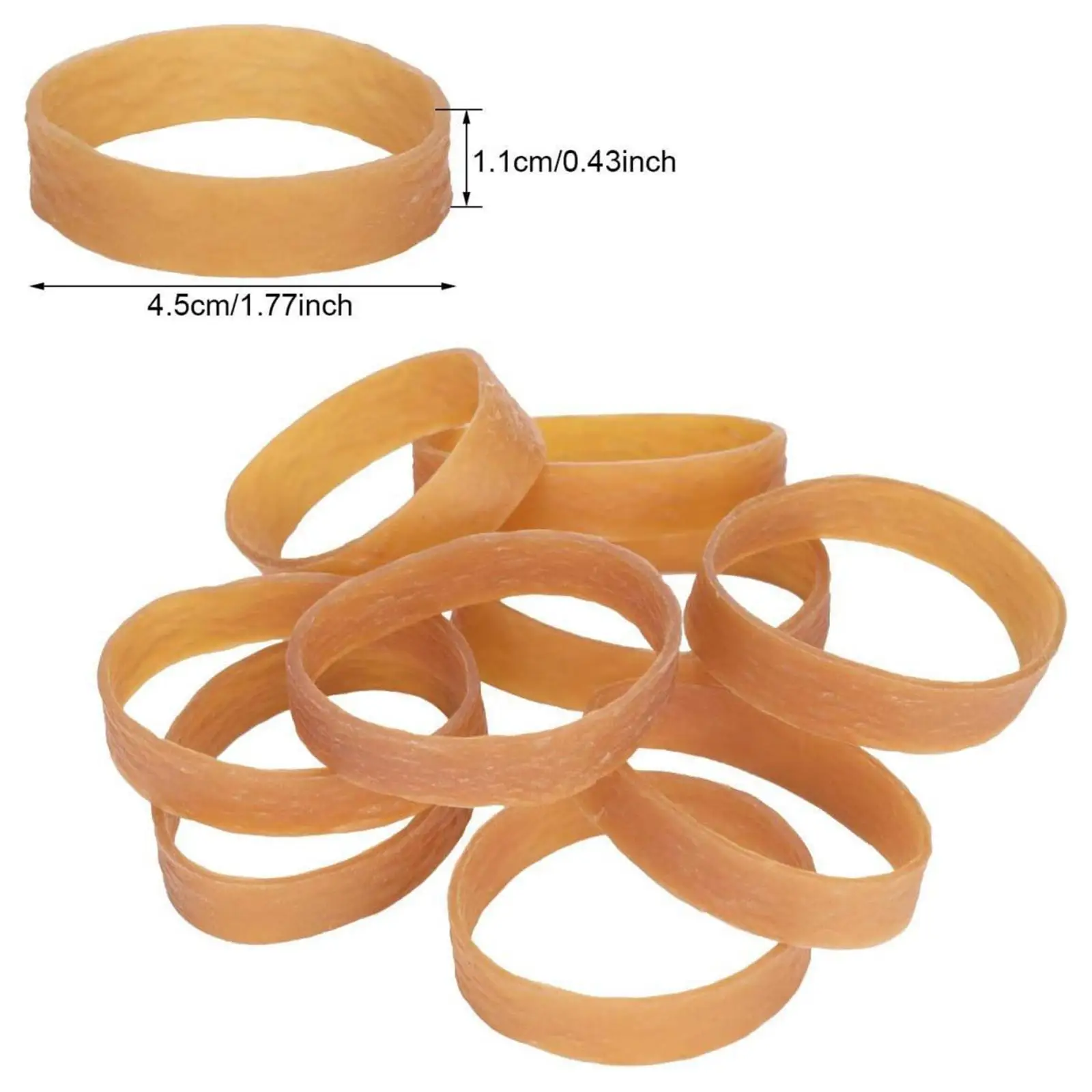 Ski Brake Retainers Rubber Brake Band Set Elastic Binding Straps for Snowboard Tuning and Storage Tasks