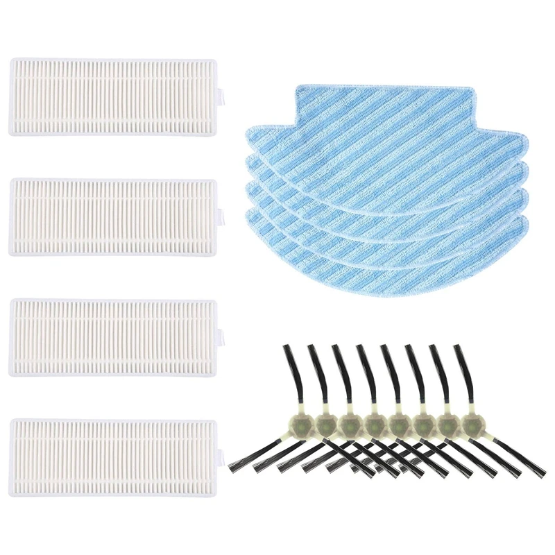 Side Brush HEPA Filter Rag Cloth Mop Replacement For Lefant M210 M210S M210B M213 Robot Vacuum Cleaner Spare Parts