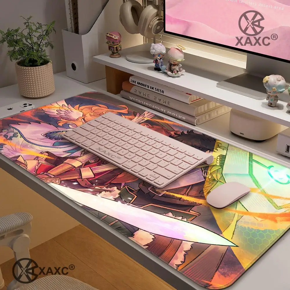 Anime T The Rising of the Shield Hero XAXC Mouse Pad large keyboard mouse desk pad non-slip rubber
