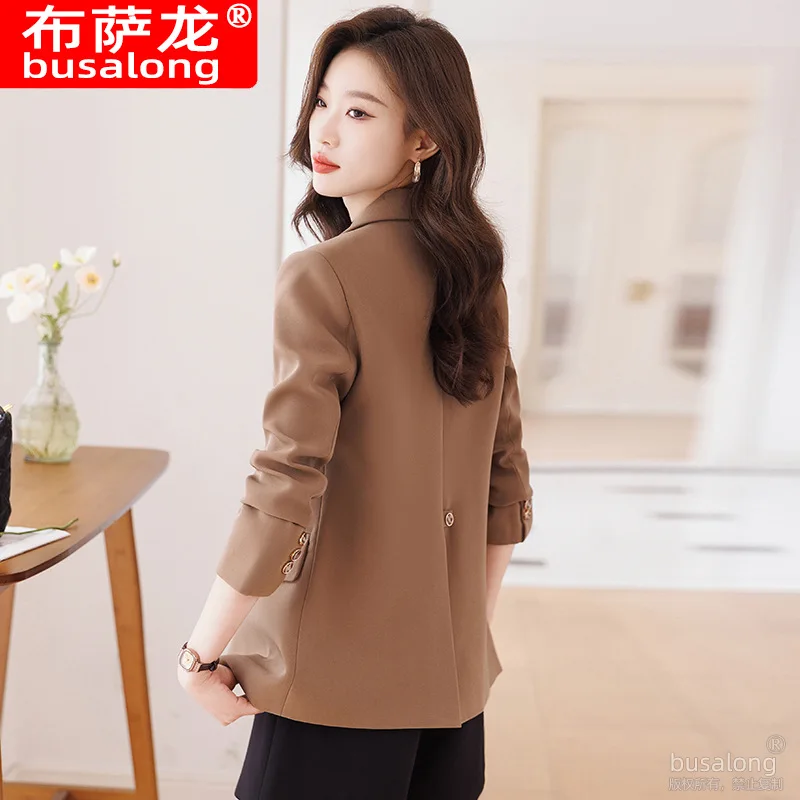 새로운 스타일리시 패션 정장 캐주얼 여성용 긴팔 프로페셔널 블레이저 포멀 재킷 워크웨어8830