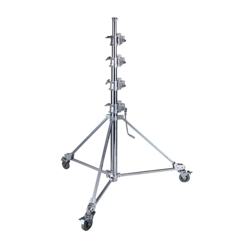 6m Steel Heavy Duty Tripod Camera Shooting Holder ,stainless Steel Senior Photography Equipment ,photographic Light Stand