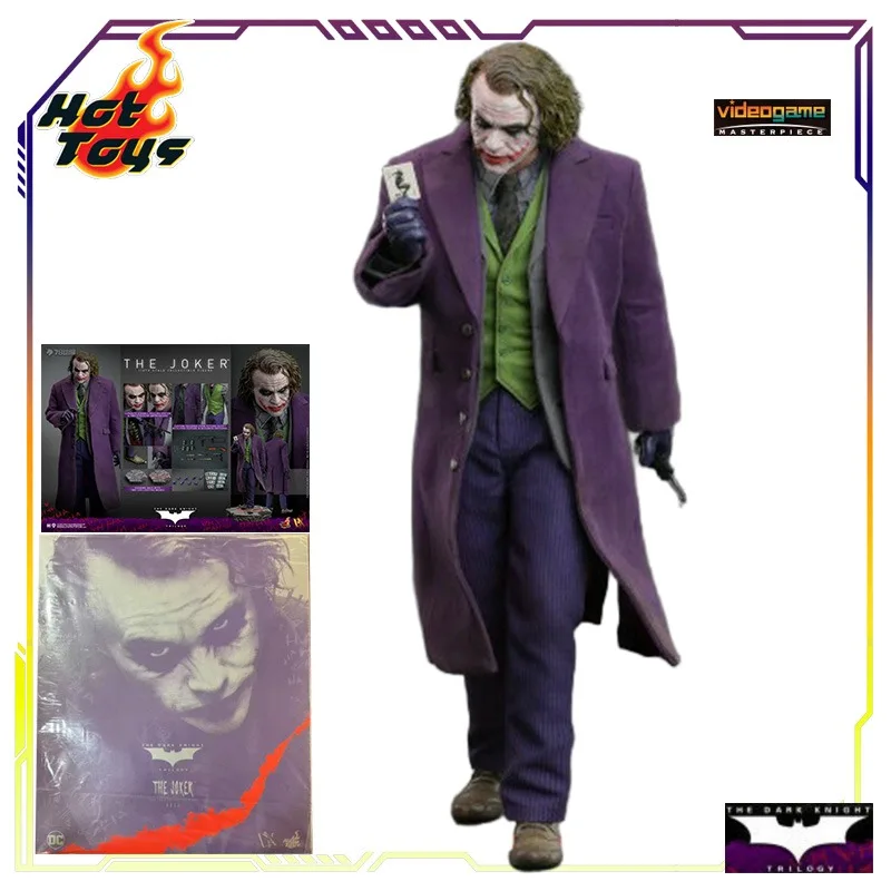 HOT TOYS Osoriginal 1-6 Mobile Doll Deluxe DX32 "Batman: The Dark Knight" Joker Figurka Model Zabawki Ozdoby Prezenty dla Chłopca