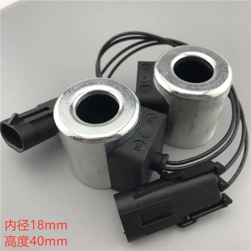

Excavator Accessories Yuchai 65/75-8 Pilot Safety Lock Solenoid Valve Pengpu 60 Longgong 85 DC24V DC12V