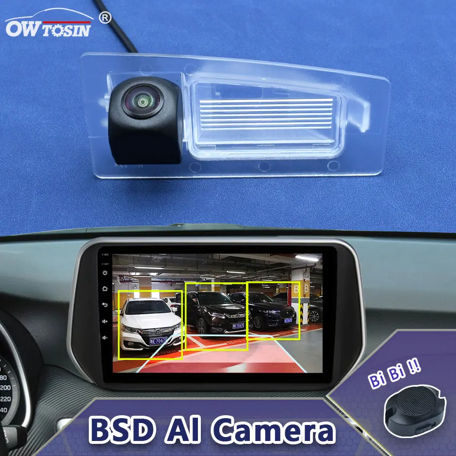 

1920x1080P AHD AI Car Vehicle view Camera For Mazda 3/Axela Sedan 2014 2015 2016 2017 2018 BSD Blind Spot Radar Alarm Monitor