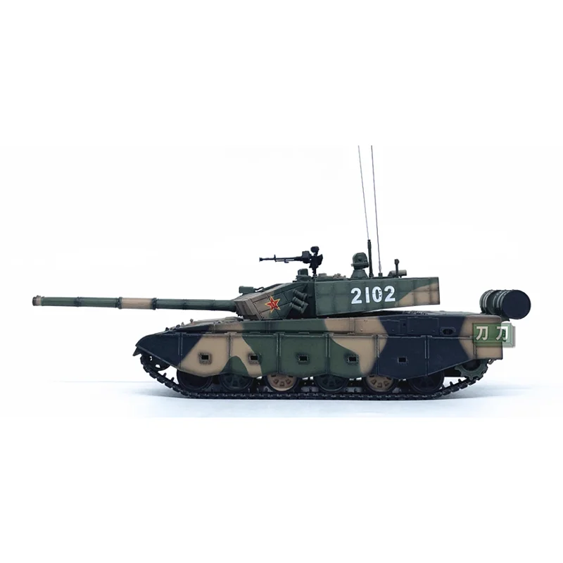 Diecast 1/72 Scale ZTZ-99A Main Battle Tank Model Digital Camouflage Tricolor Camouflage Finished Simulation Ornament
