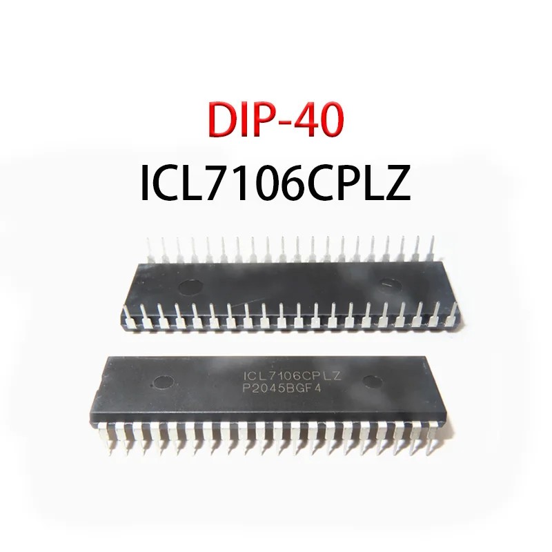 

ICL7107 ICL7107CPLZ direct insertion DIP-40 analog-to-digital conversion LED driver chip 2PCS