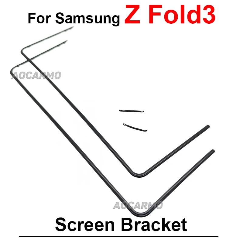 For Samsung Galaxy Z Fold 6 5 4 3 Fold6 Z Fold4 Front Screen Stand Middle Bezel Frame LCD Display Bracket Plastic Hoder Repair