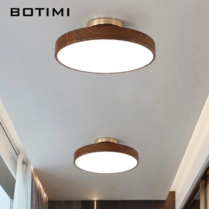 

Modern Round 50CM Metal Bedroom LED Ceiling Lights Acrylic 40CM Ceiling Lamp 30CM Corridor Lighting Fixtures Study Room Fixting