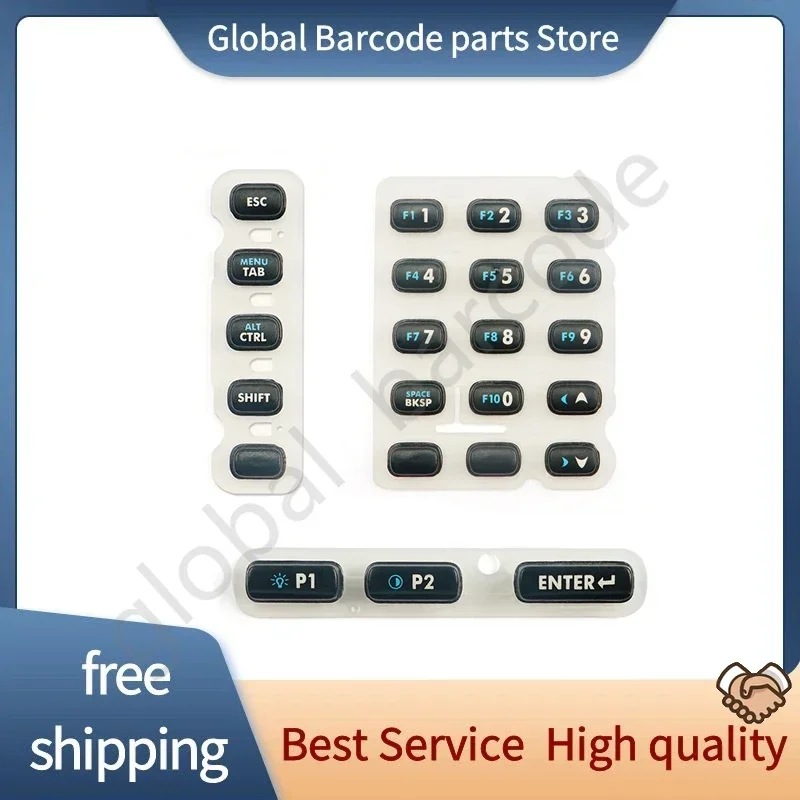 10PCS Bottom Keypad P1, P2, Enter Keypad for Zebra WT4070 WT4090 WT41N0 WT41N0 VOW