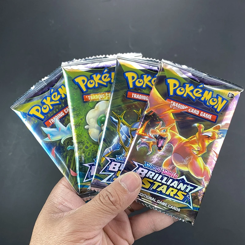 10/20Pcs 포켓몬 TCG: 크림슨 침략 소드 & 쉴드 썬 문 Evolutions 영어 트레이딩 카드 부스터 소장 선물