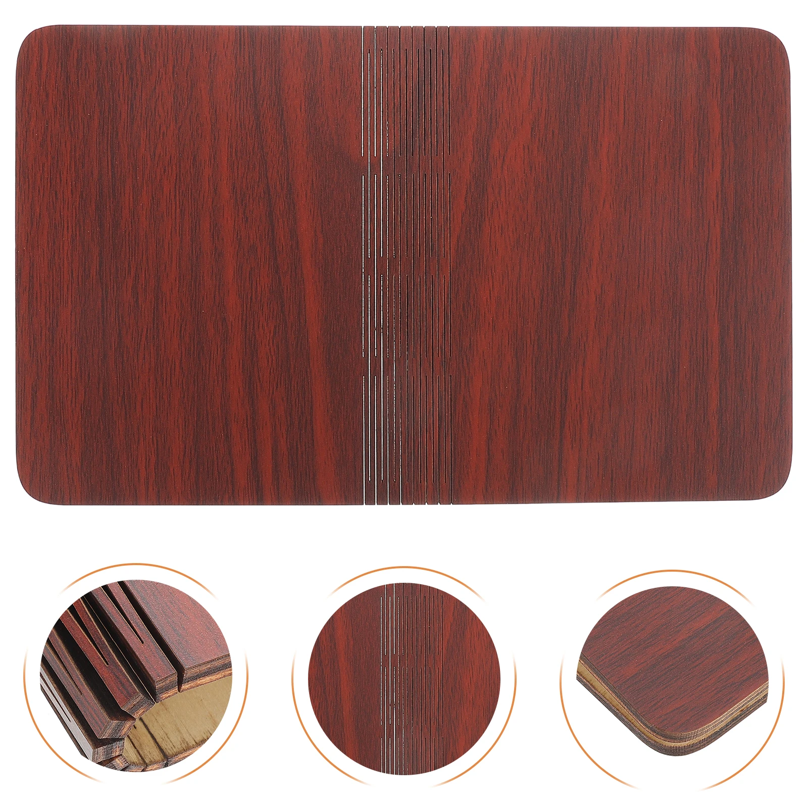 

Book Lamp Hard Shell Light Replacement Supply Folding Making Fitting Wood Cover Accessory