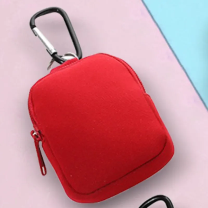 Key Protection package outside the home sports Bag Durable Nylon Mini Wallet with Zipper Key Bag Coin Wallet Tactical Accessory
