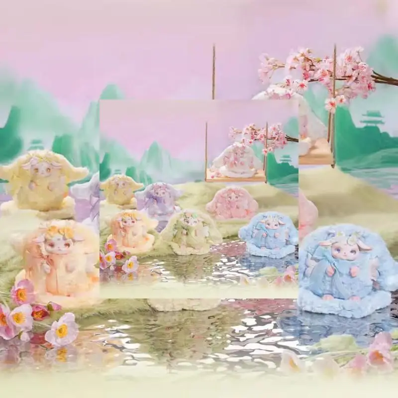 

Новая оригинальная слепая коробка серии Loloan Deer Blossom, модные игрушечные фигурки, милые куклы, подарки на Рождество и день рождения