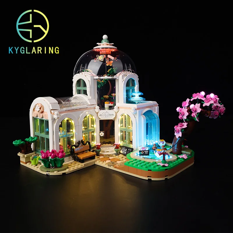 Kyglaring LED Light Kit For 41757 Botanical Garden Block Model (Not Included Building Blocks)