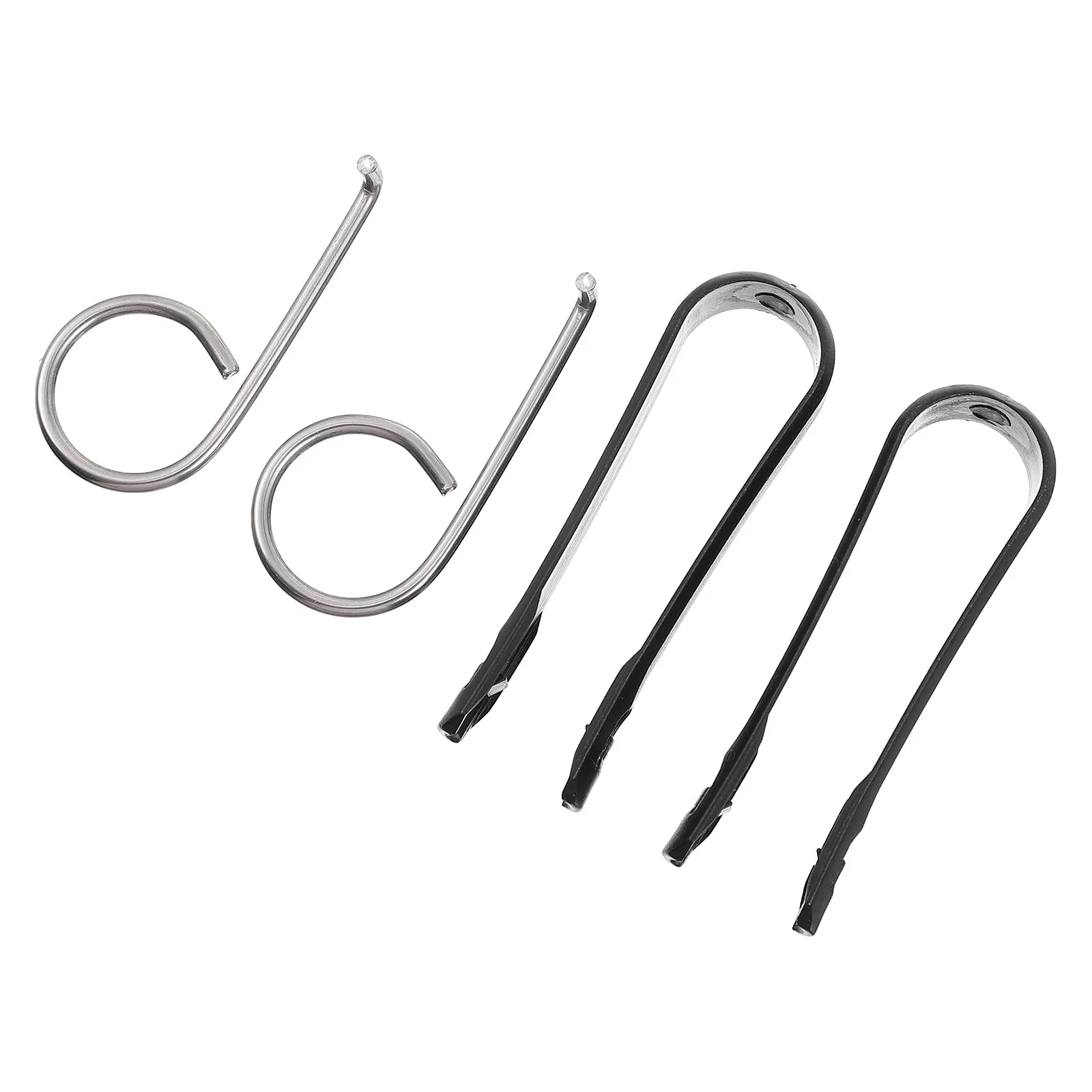 2Sets Wheel Hub Screw Cover Removal Hooks Heavy Duty Tire Nut Remover Convenient Car Tire Bolt Caps Tool Hub Bolt Removal Tool