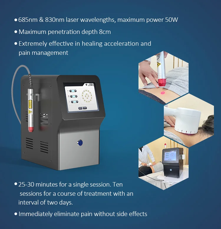 Professional Light Pain Therapy Body 685nm 830nm Physical Therapy Equipment Shoulder Pain Relief Knee Arthritis Athletics System
