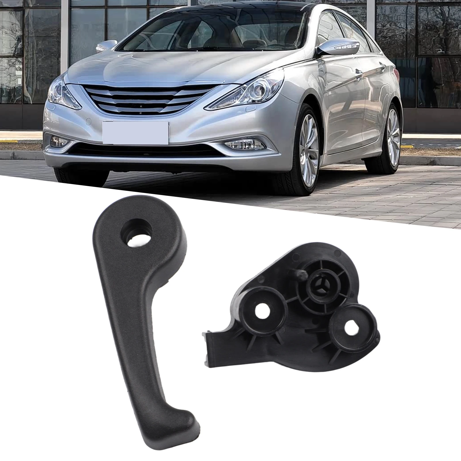 Hood Latch Size NO Hood Latch Assembly ABS Construction Tool-free Installation OEM 811803S000 For Sonata for yf 2010-2014
