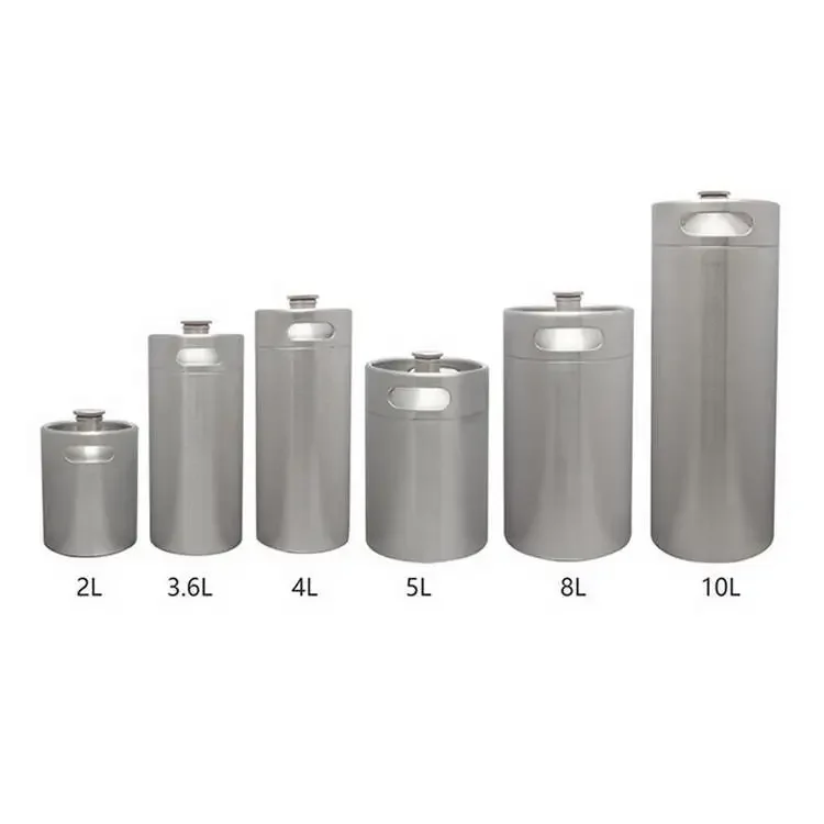 Suitable for 2L 3.6L 4L 5L 10L304 stainless steel beer barrel Baijiu barrel Home brewed beer barrel