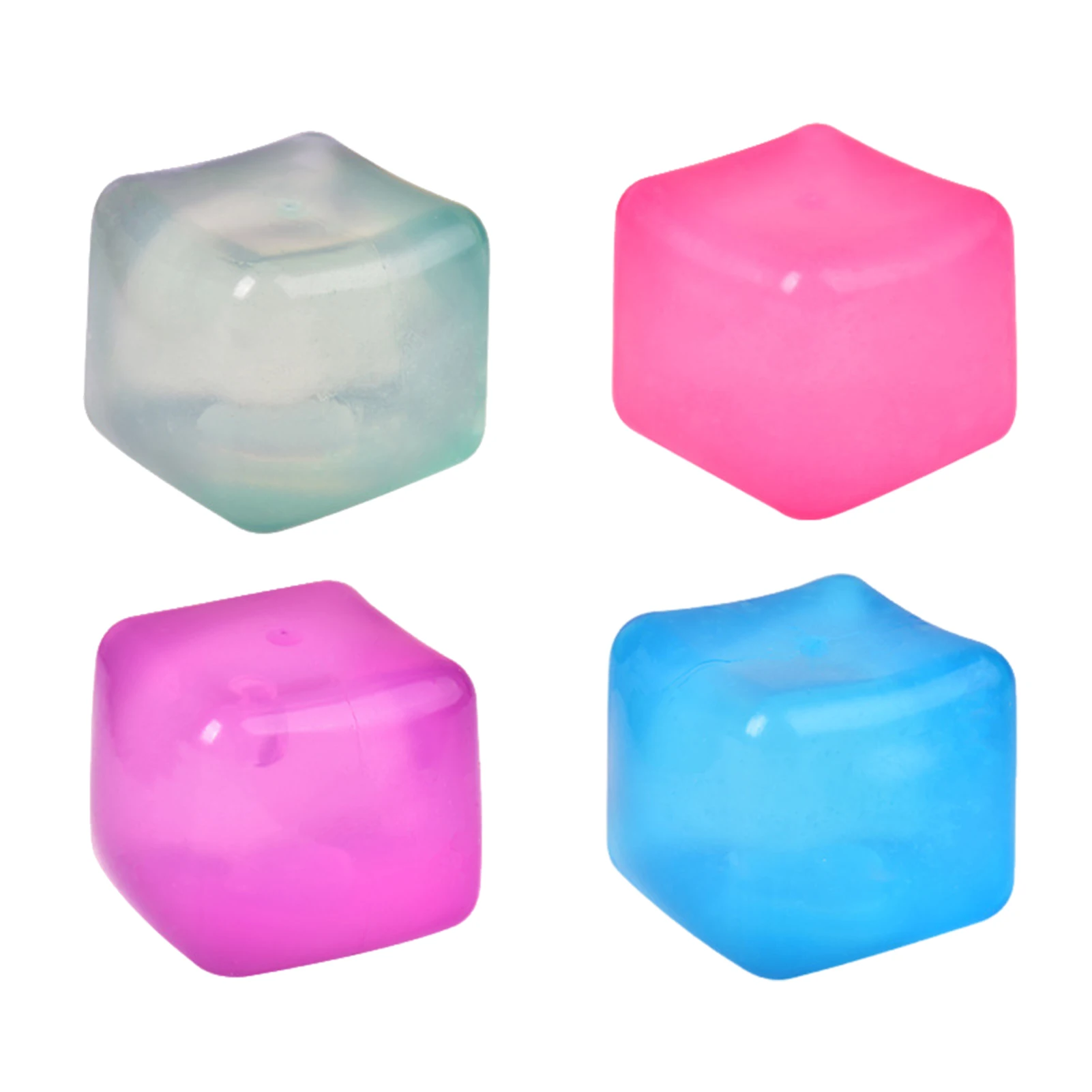 

Stress Cube Stress Balls Creative Stress Relieving Slow Rebound Sensory Toys for Kids Birthday Children's Day Gifts