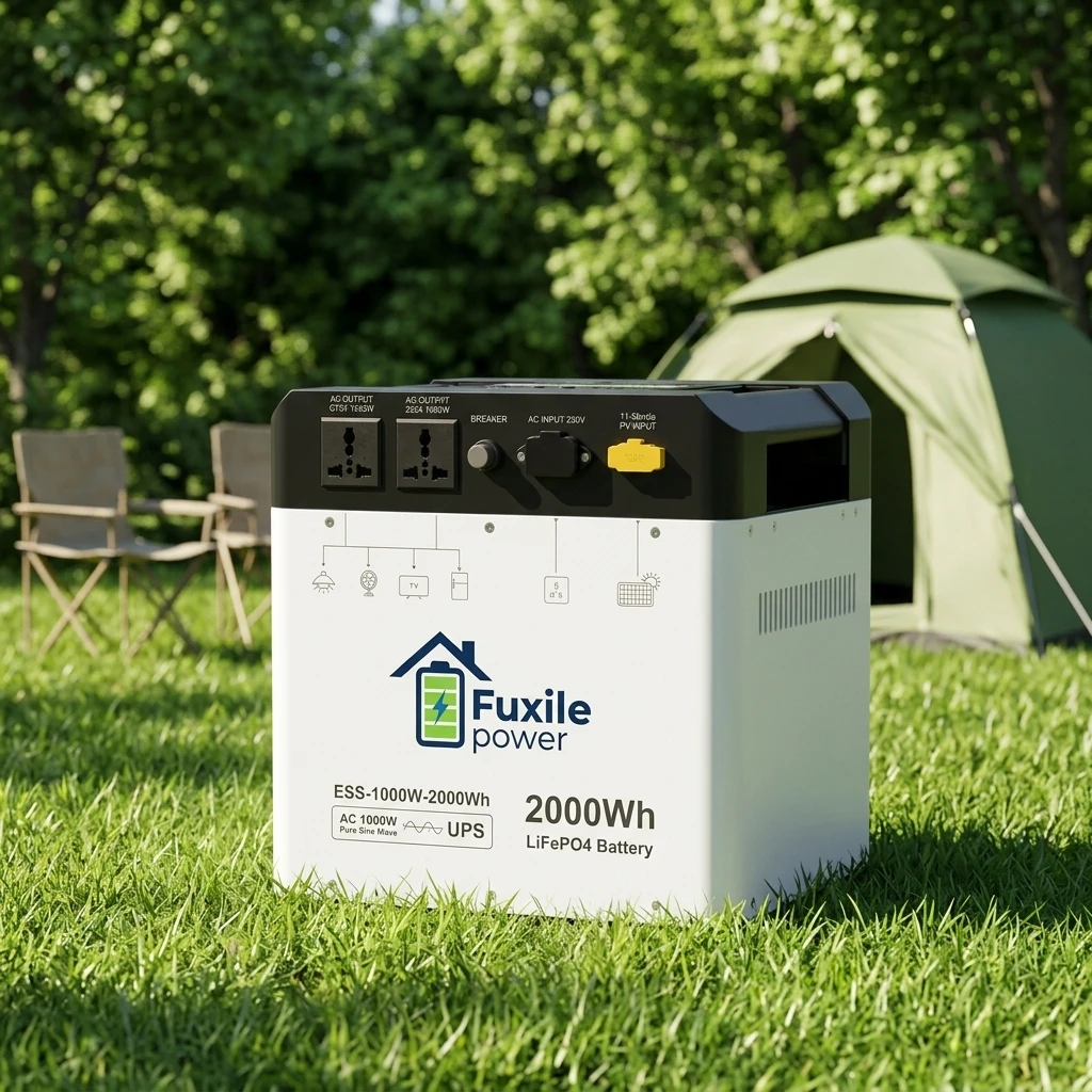 Ac Outdoor Power - Portable Power Station 2000Wh 1000W LiFePO4