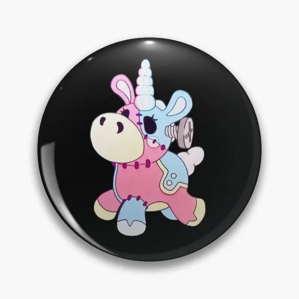 Franken Balloonicorn  Soft Button Pin Funny Fashion Lapel Pin Gift Cute Badge Hat Clothes Women Cartoon Jewelry Lover Brooch