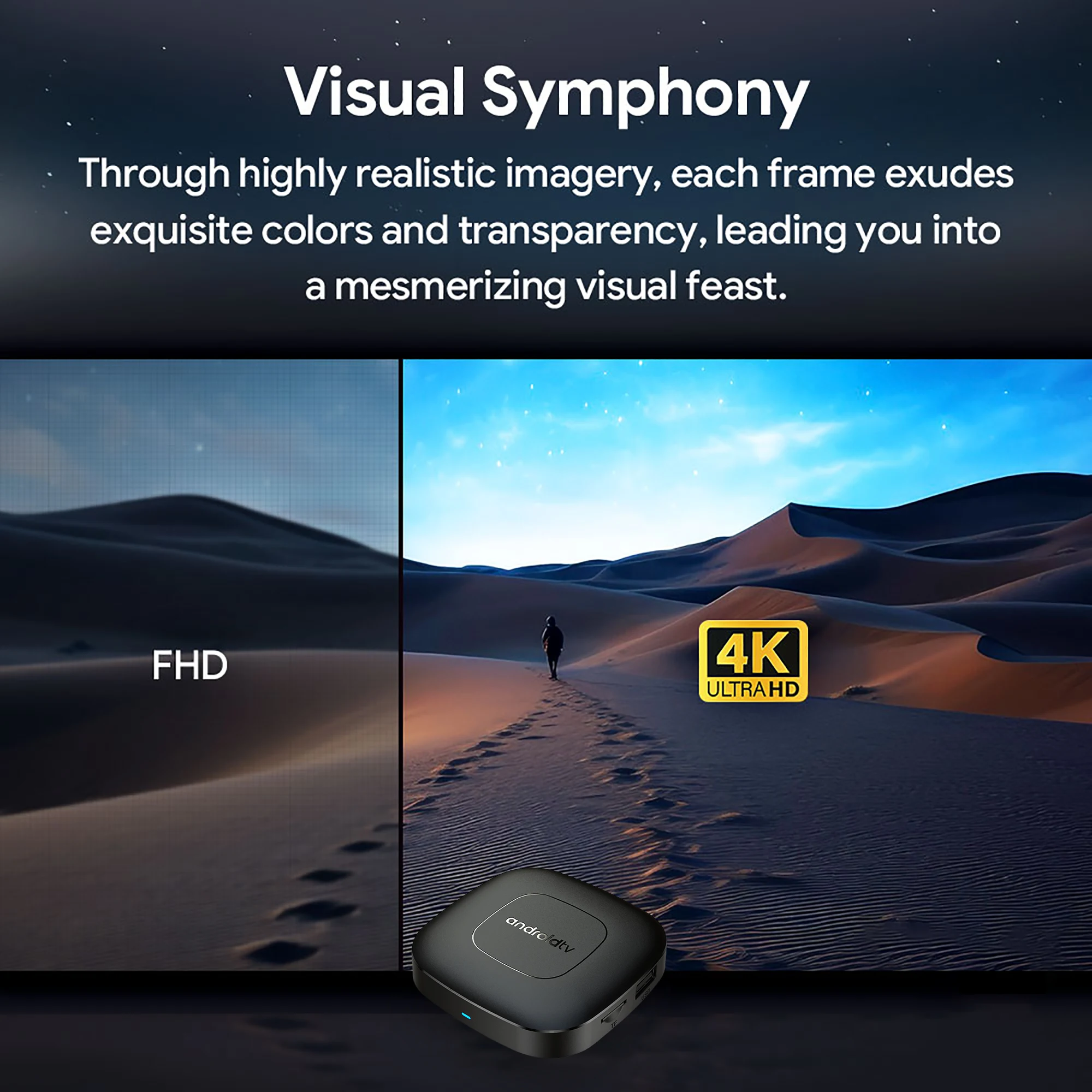 صندوق تلفاز ذكي Mortal Android 16 T1 4K Google Chromecast Voice 8G 128G Ram HDR10 Video WIFI 6 RK3518 BT5 Media Player Set Top Box #5