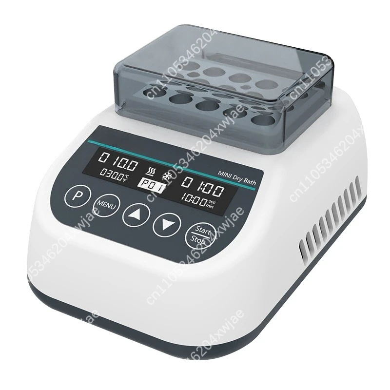 Mini Dry Bath Incubator Dual Block Heating Cooling with Vortex Mixing for Laboratory Sample Processing