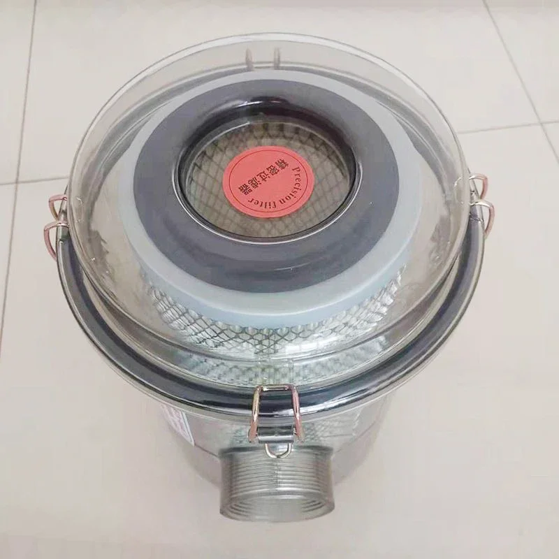 Fully Transparent Vacuum Filter Fan Intake Air Filter Assembly Translucent Dust Filter F006 2 Inches