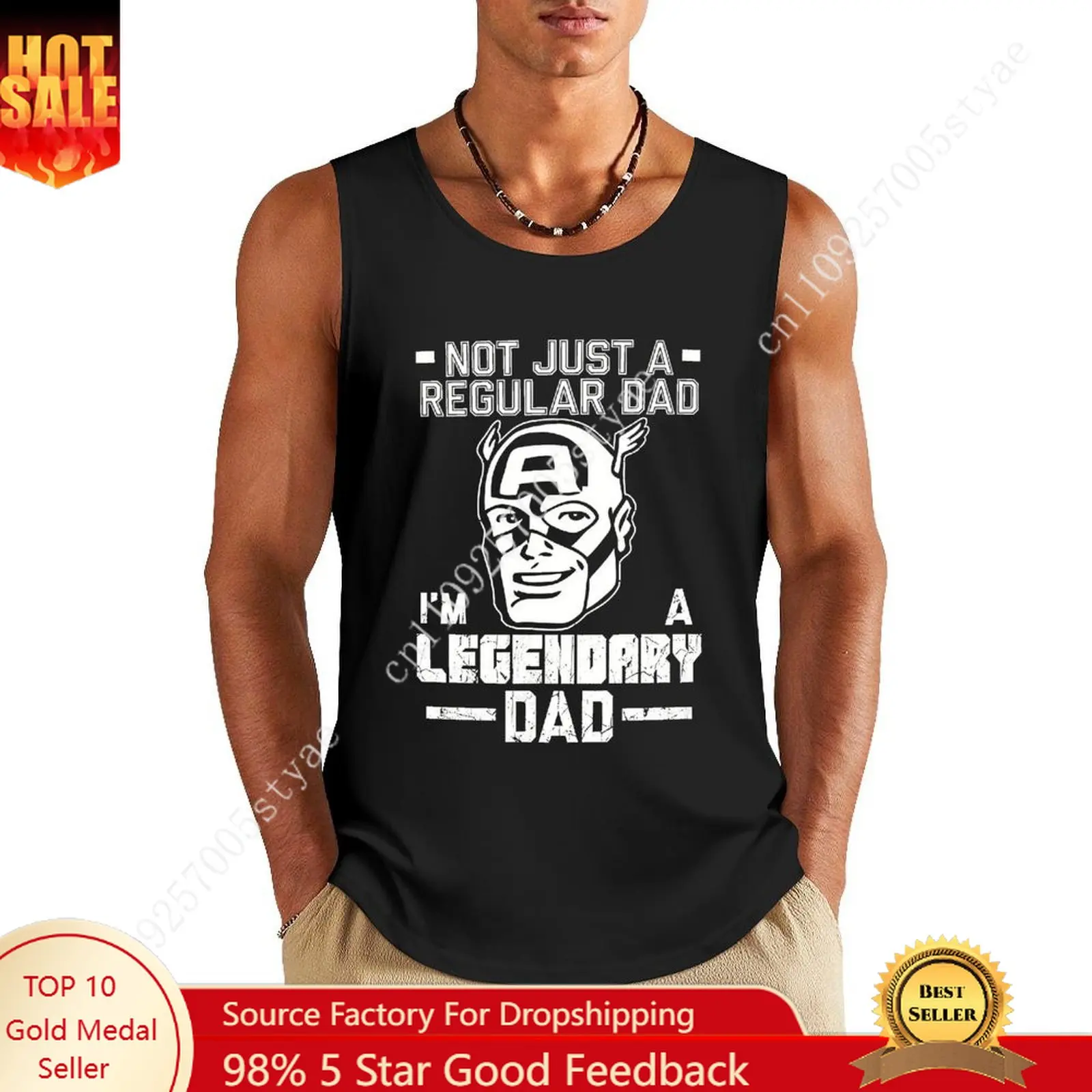 

Marvel Captain America Custom Vest 100% Cotton Printed Sleeveless Fashion Hip Hop Tank Gyms Vest Sportswear Casual Tops Clothes