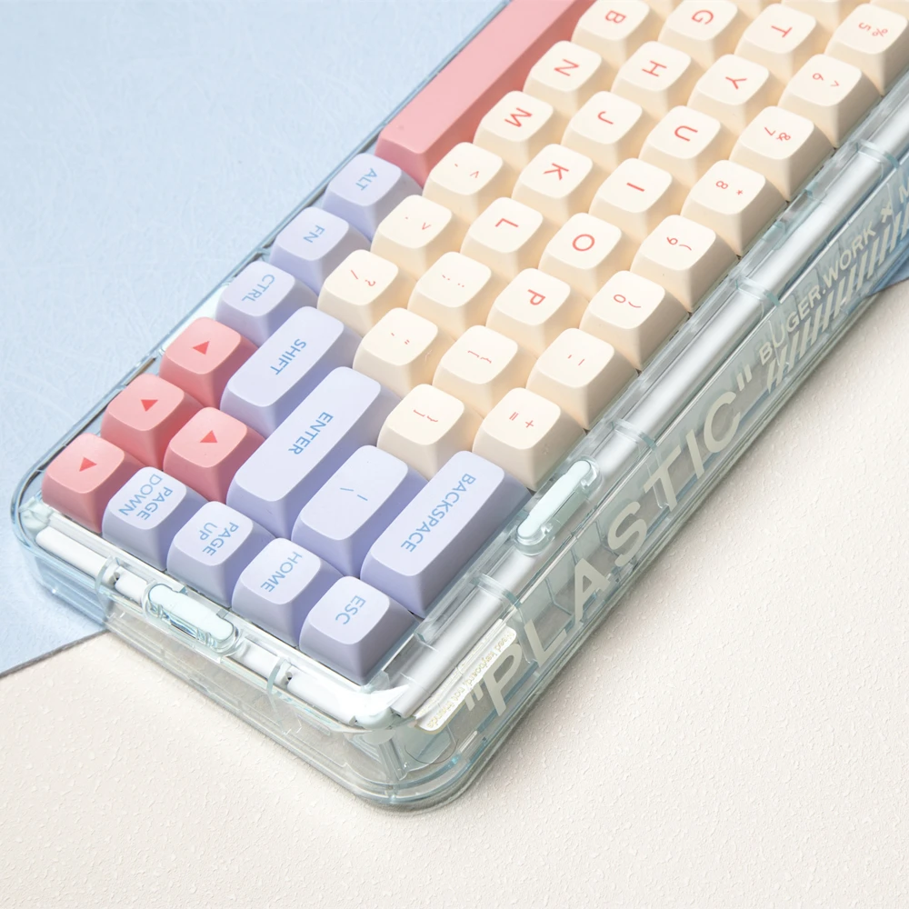 

Marshmallow 132 Keys Keycaps PBT Dye Sublimation XDA Profile For MX Switch Fit 61/64/68/87/96/104/108 Keyboard XDA Keycaps