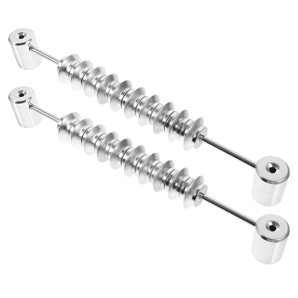 

2 Pcs Football Table Scorer Foosball Counter Small Counters Silver Keeper Indicator Child