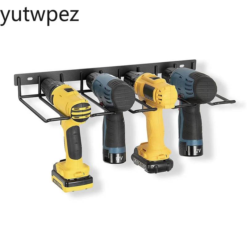 Organizer Wrench Workshop Screwdriver Power Storage Shelf Accessories Drill Tool Rack Electric Drill Holder Wall Mount Tools