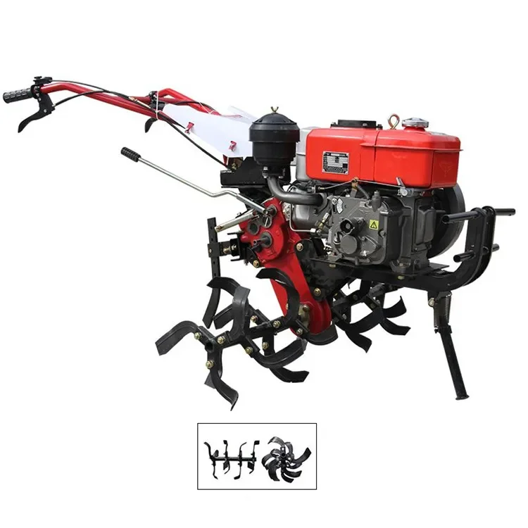 Agricultural management cultivator engine oil tobacco field rotary tiller cultivator