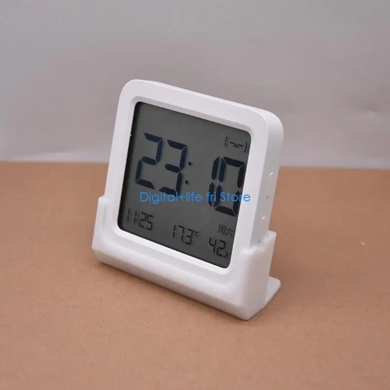 

E06D Small Hygrometer Thermometers Holder Climate Monitor Rack for Home Office