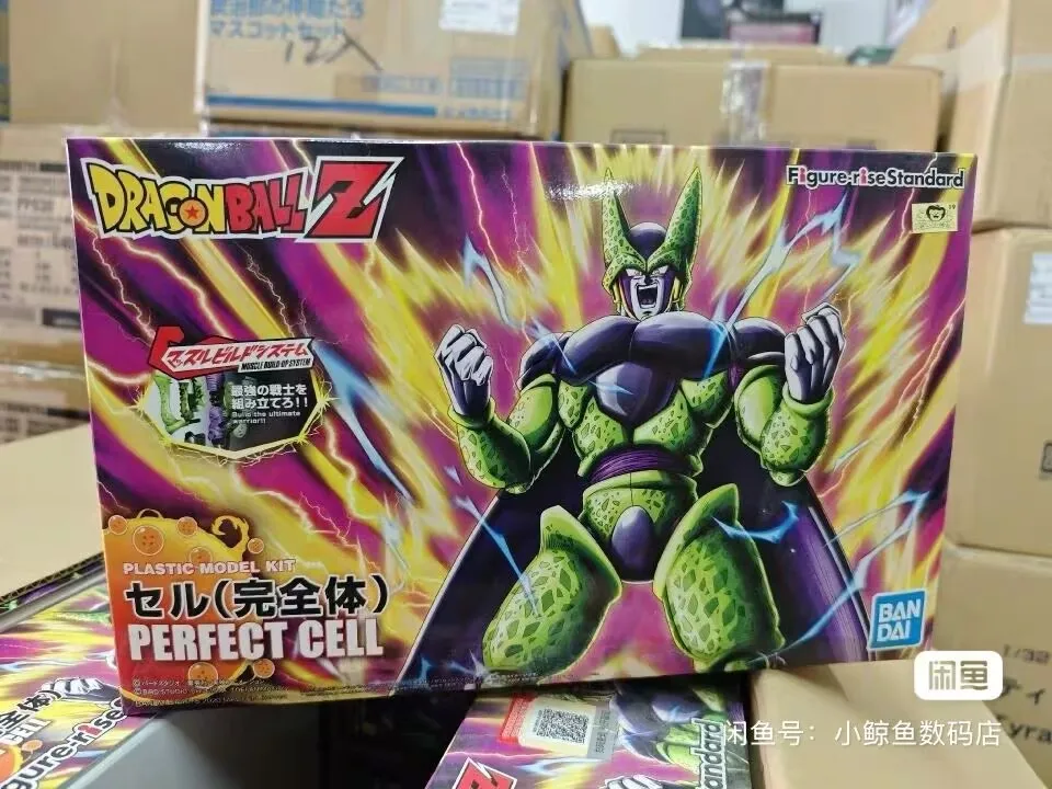 

Original BANDAI Dragon Ball Z Figure-rise Cell Anime Figure Assembly Model Collection Anime Ornaments Figure Toys Birthday Gift
