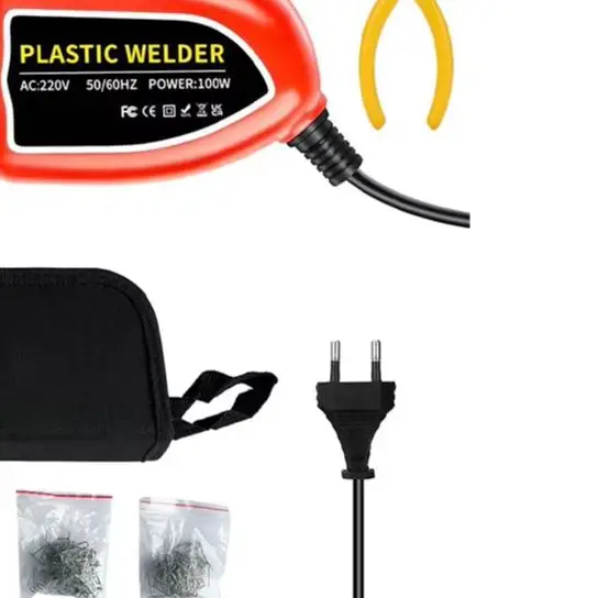 

/100W /Plastic /Welding Machine Hot Stapler Kit With 200PCS Nails For Car Bumper Dashboard Furniture Repair Tool