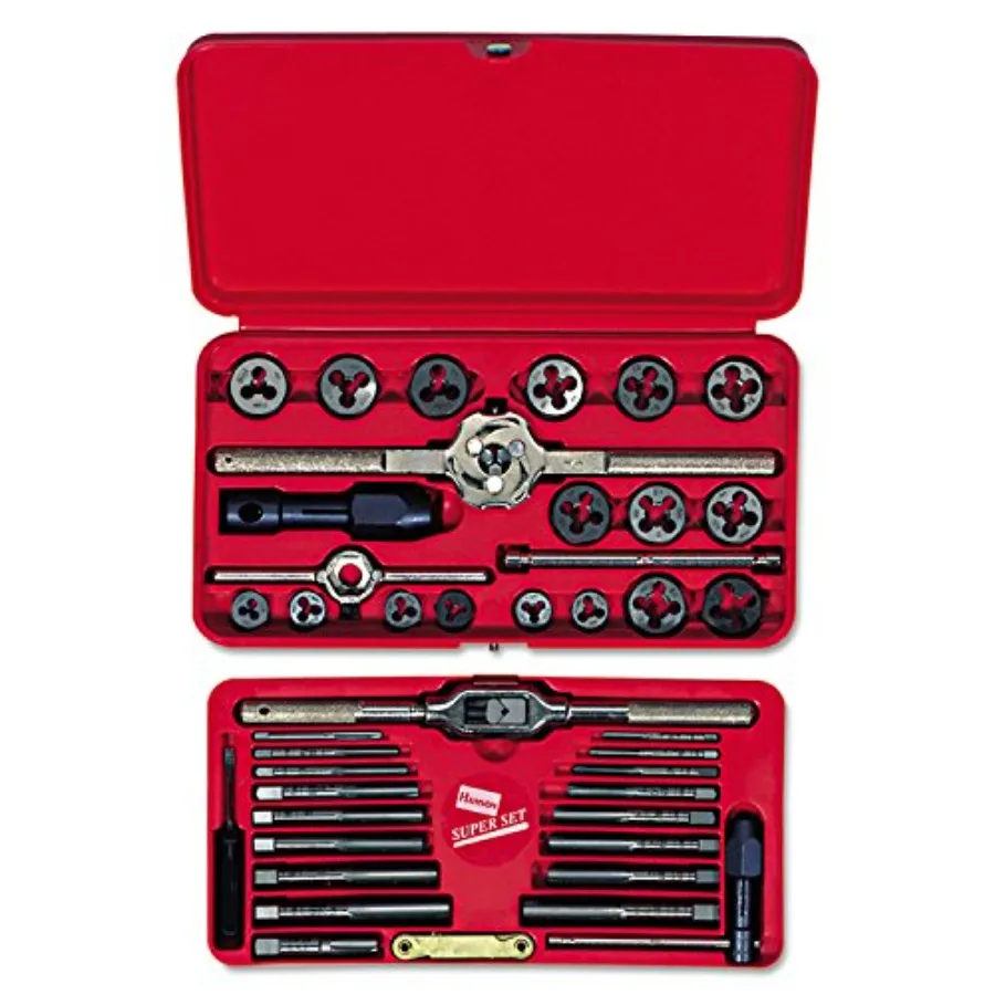 

Tap And Die Set, Metric, 41-Piece 26317