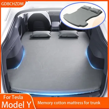 테슬라 모델 Y용 휴대용 캠핑 매트리스, 접이식 메모리 폼, 여행 수면 매트리스, 보관 가방 및 시트 액세서리  Best5