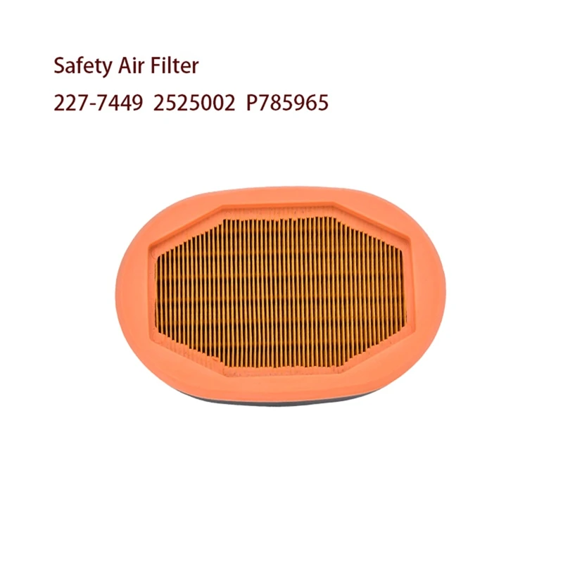 The Air Filter 2277448 2277449 227-7448 227-7449 252-5001 252-5002 2525001 2525002 P608766 P785965 For CAT 345D 420D