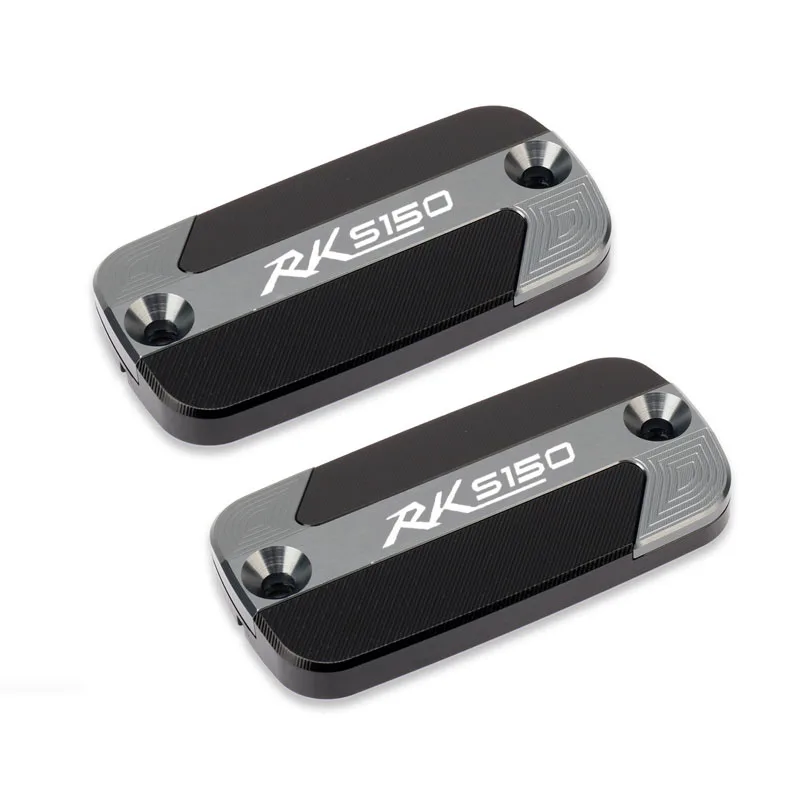 Motorcycle CNC Front Brake Fluid Reservoir Oil Cup Cap Master Cylinder Cover For KYMCO RKS150 Racing X150