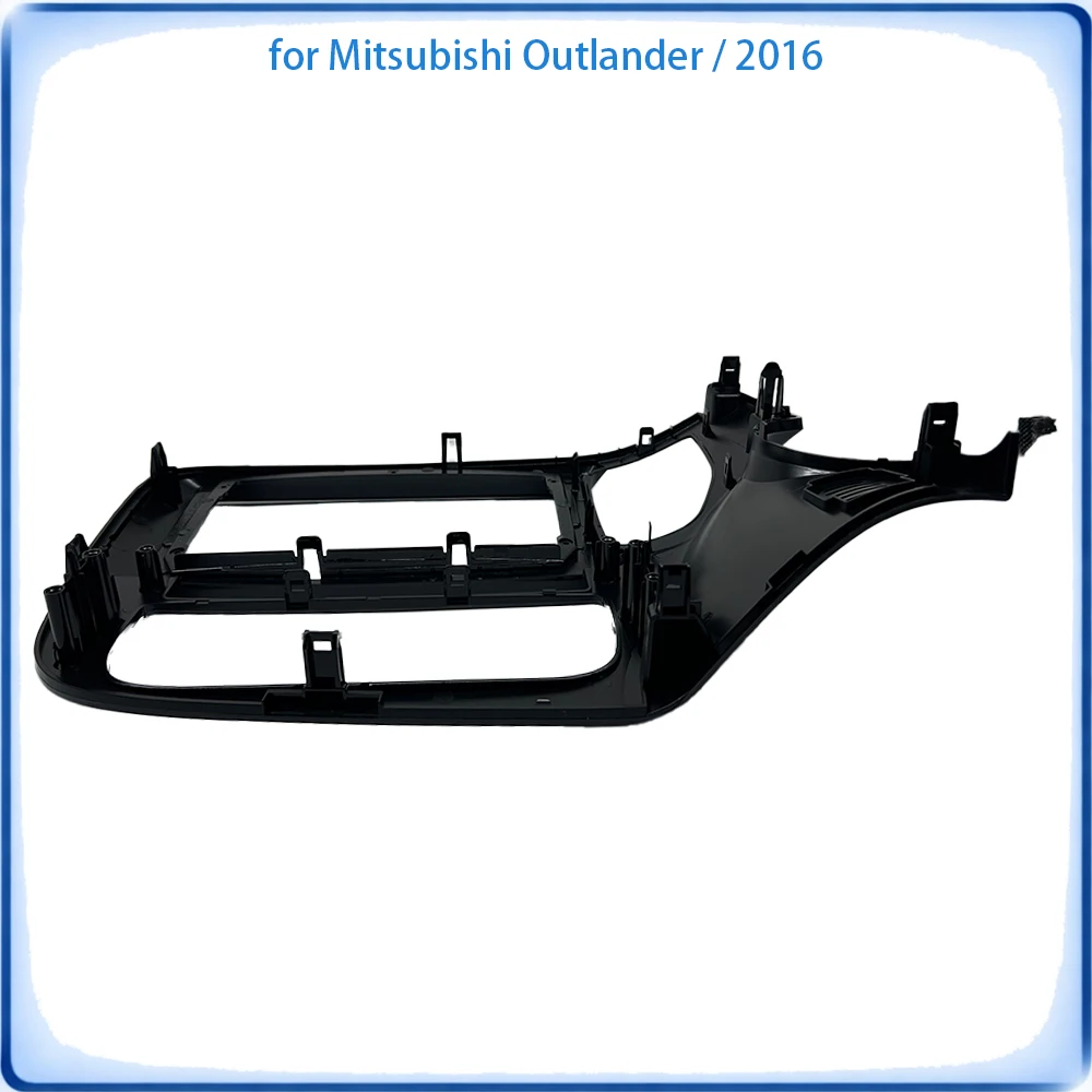 Car Radio Fascia Frame For Mitsubishi Outlander 2016 9/10 inch LHD/RHD With Canbus Decoder & Wiring Harness Car Accessories