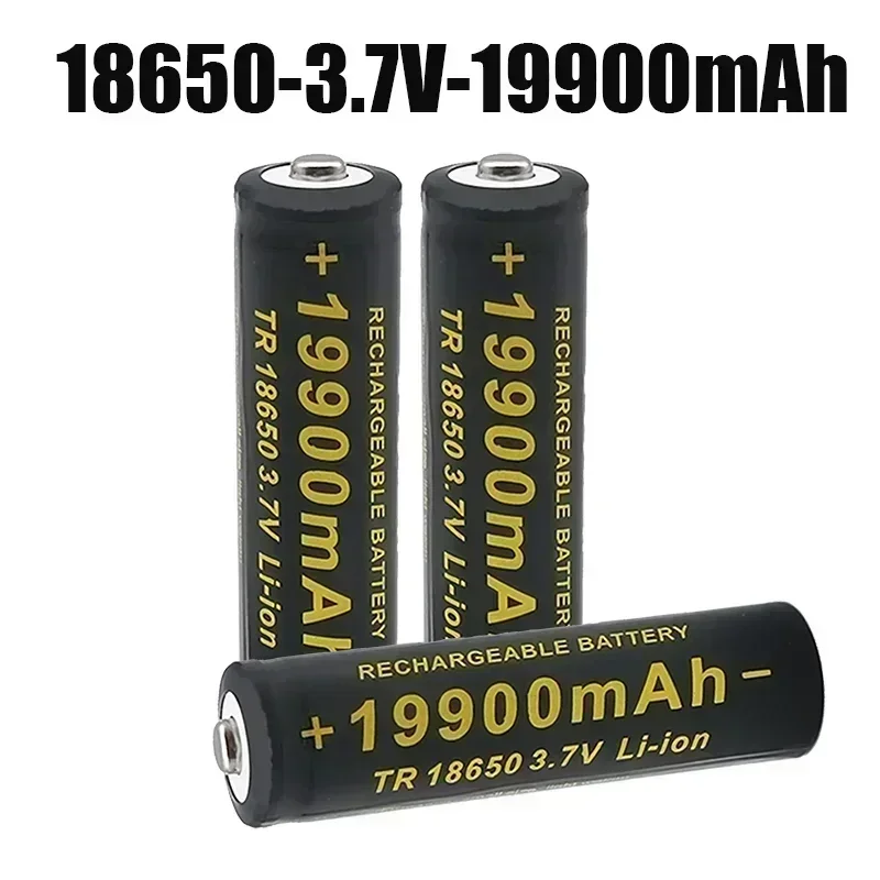 1-20 stücke Neue 18650 batterie 3,7V 19900 mAh batera recargable de Li-Ion para linterna LED Caliente Nueva de Alta Calidad