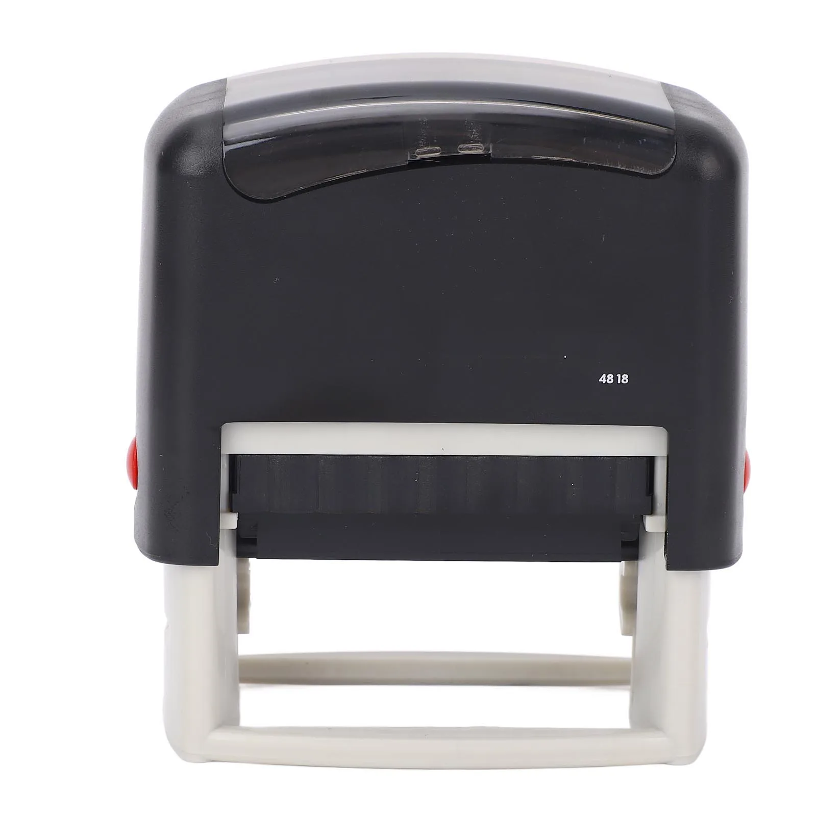 Customizable Stamp Self Inking Stamp 48x18mm Black Shell Number Letter Symbol Combination Stamp Personalized Automatic Stamper