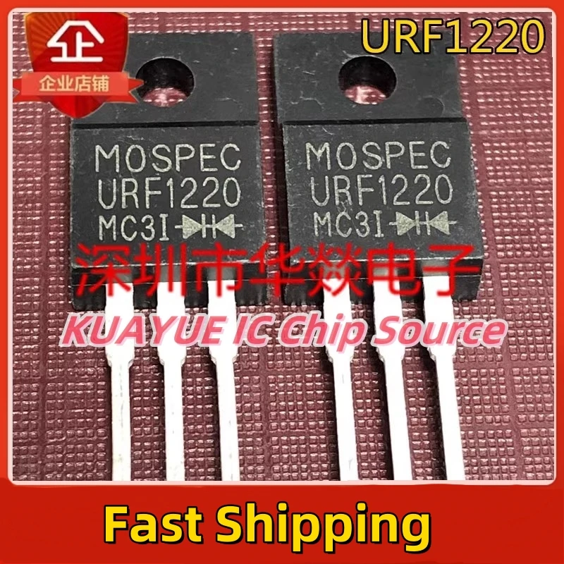 

10PCS-30PCS URF1220 TO-220F 200V 12A Fast Shipping Quality Guarantee