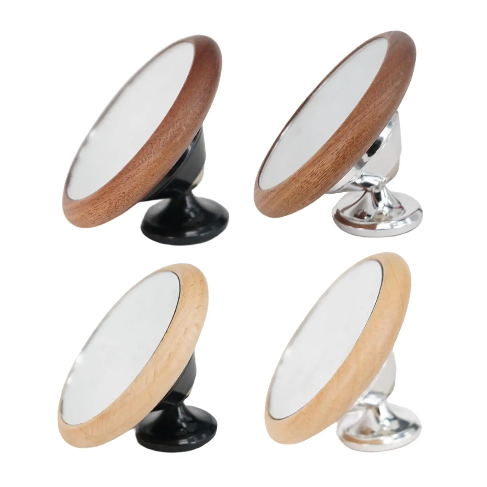 Линза для эспрессо со светоотражающей способностью наблюдения за кофе, инструмент для кафе 6 см из гладкого дерева для