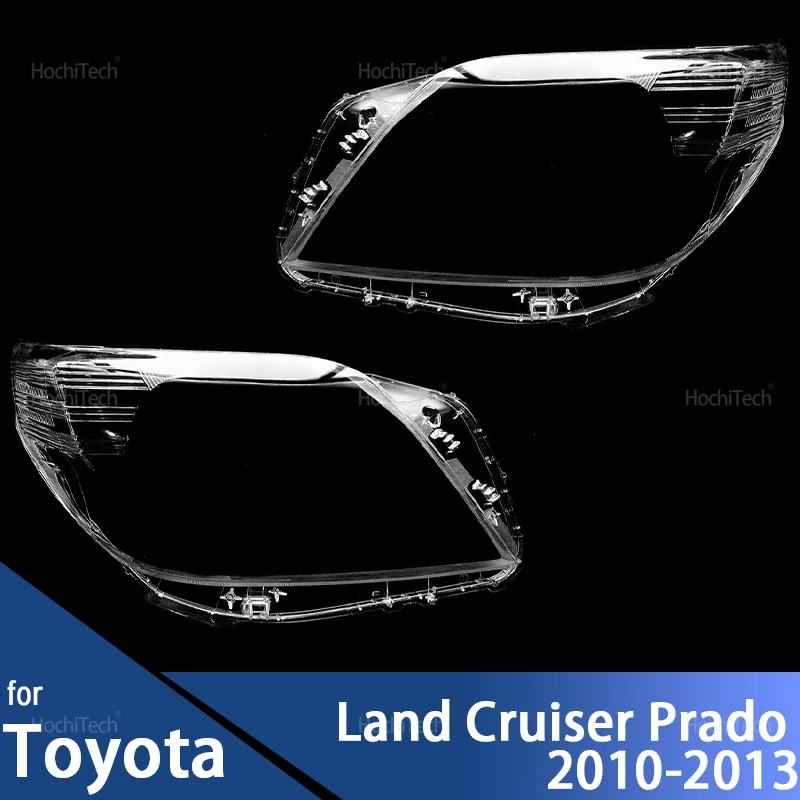 

Transparent Housing Front Headlights Lens Shell Cover Lampcover Lampshade for Toyota Land Cruiser Prado J150 2010-2013
