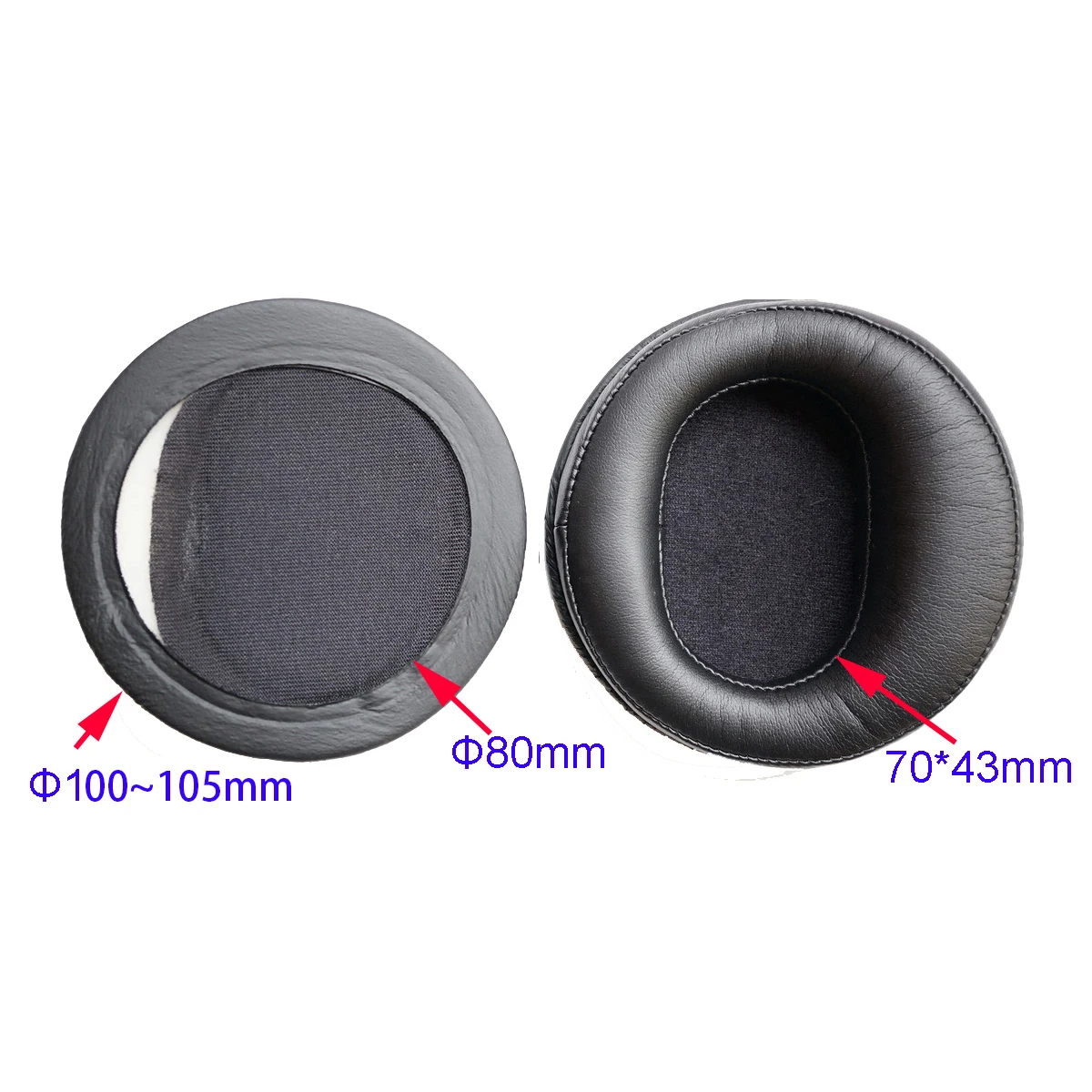 بطانة للأذن غطاء بديل ل Fostex TH900 TH500RP TH600 TH610 THX00 TH900MK2 سماعات (غطاء للأذنين الأصلي/وسادة سماعة الرأس)